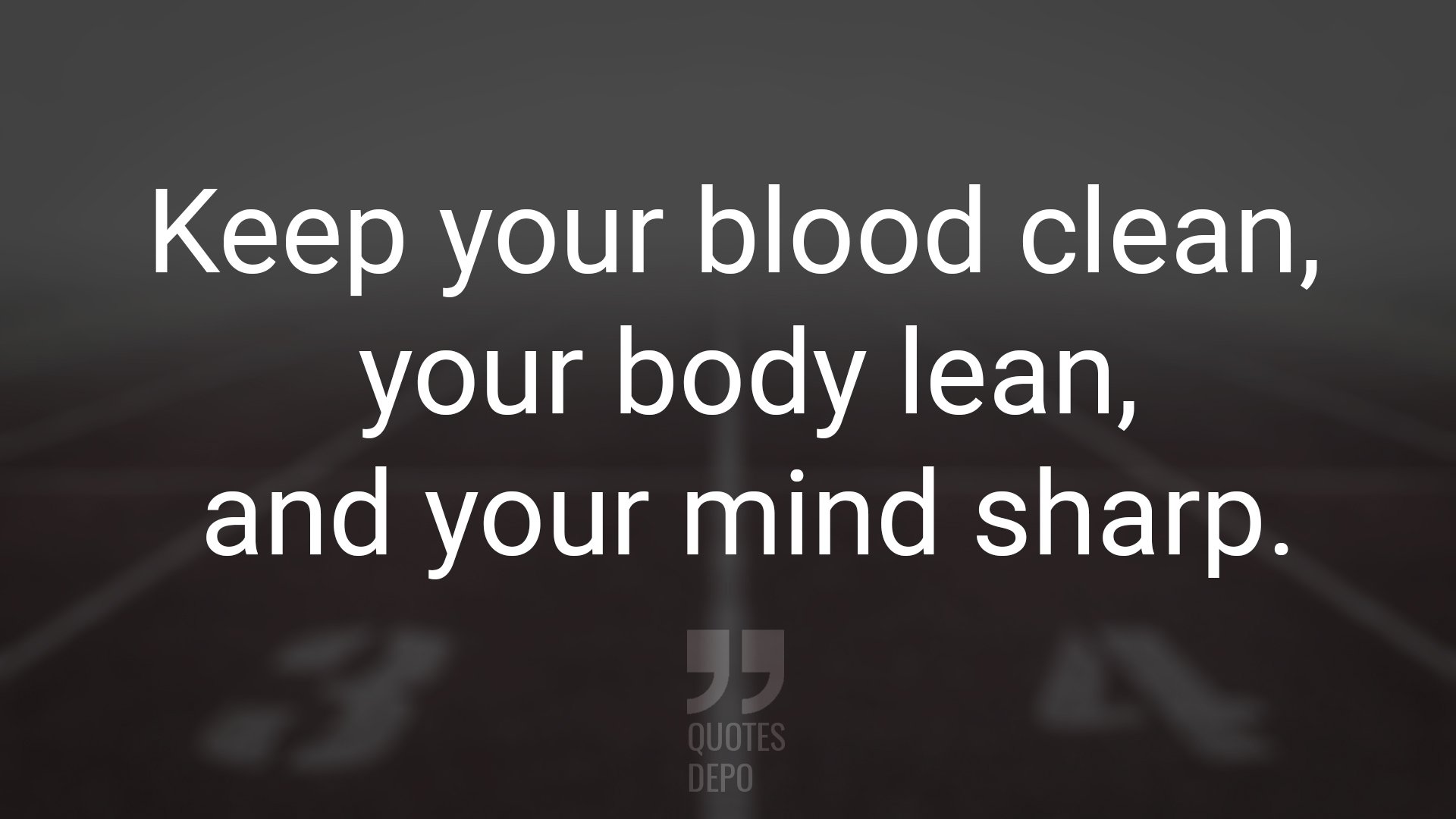 Keep Your Blood Clean