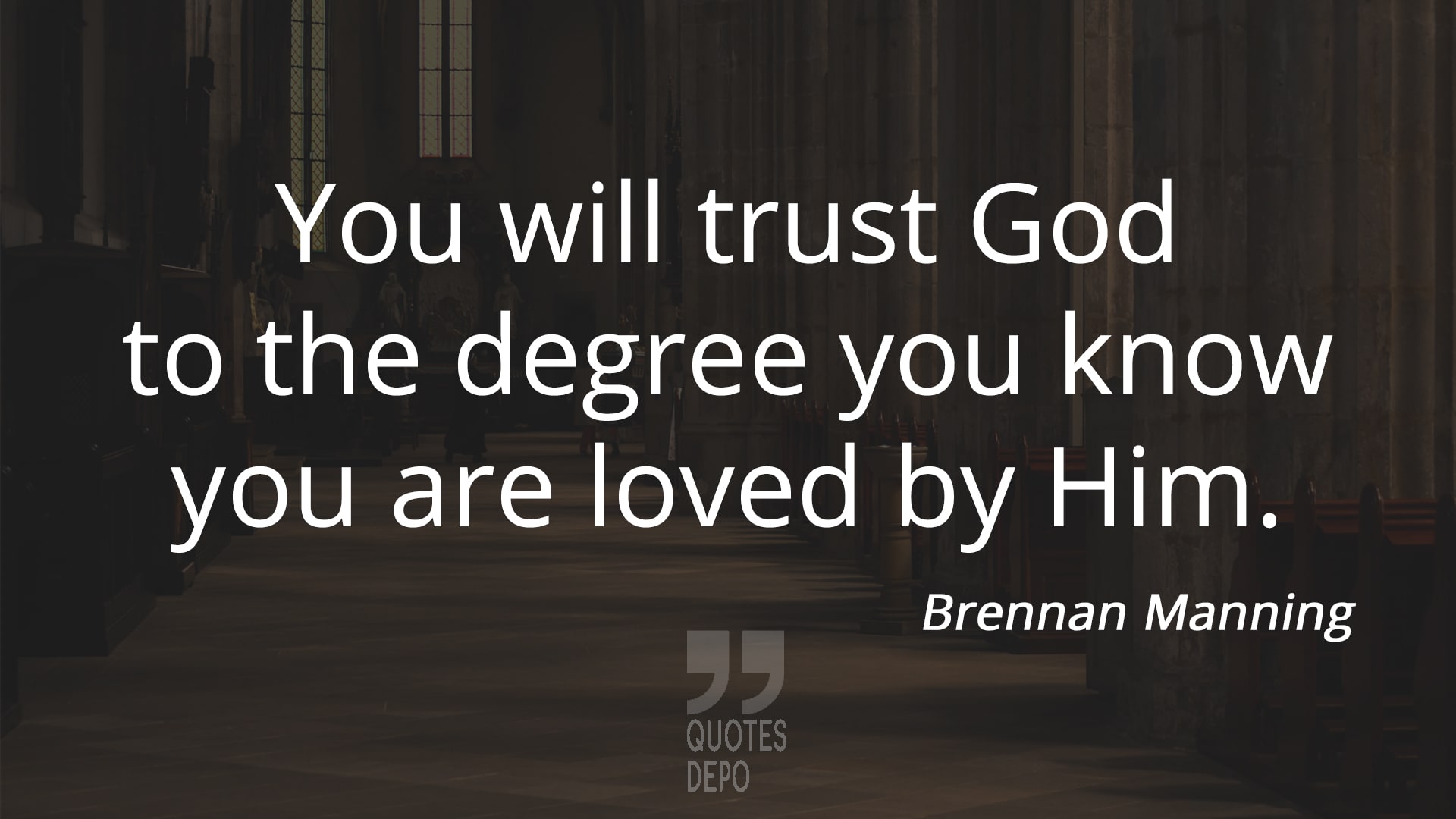 you will trust god