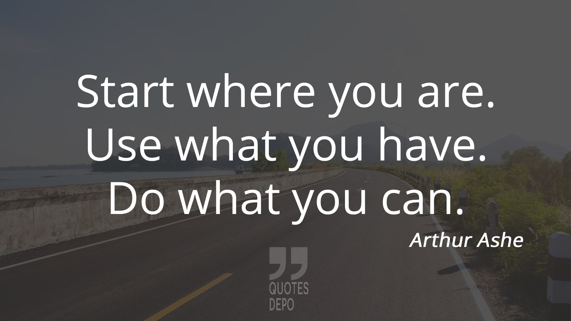 start where you are - arthur ashe quotes